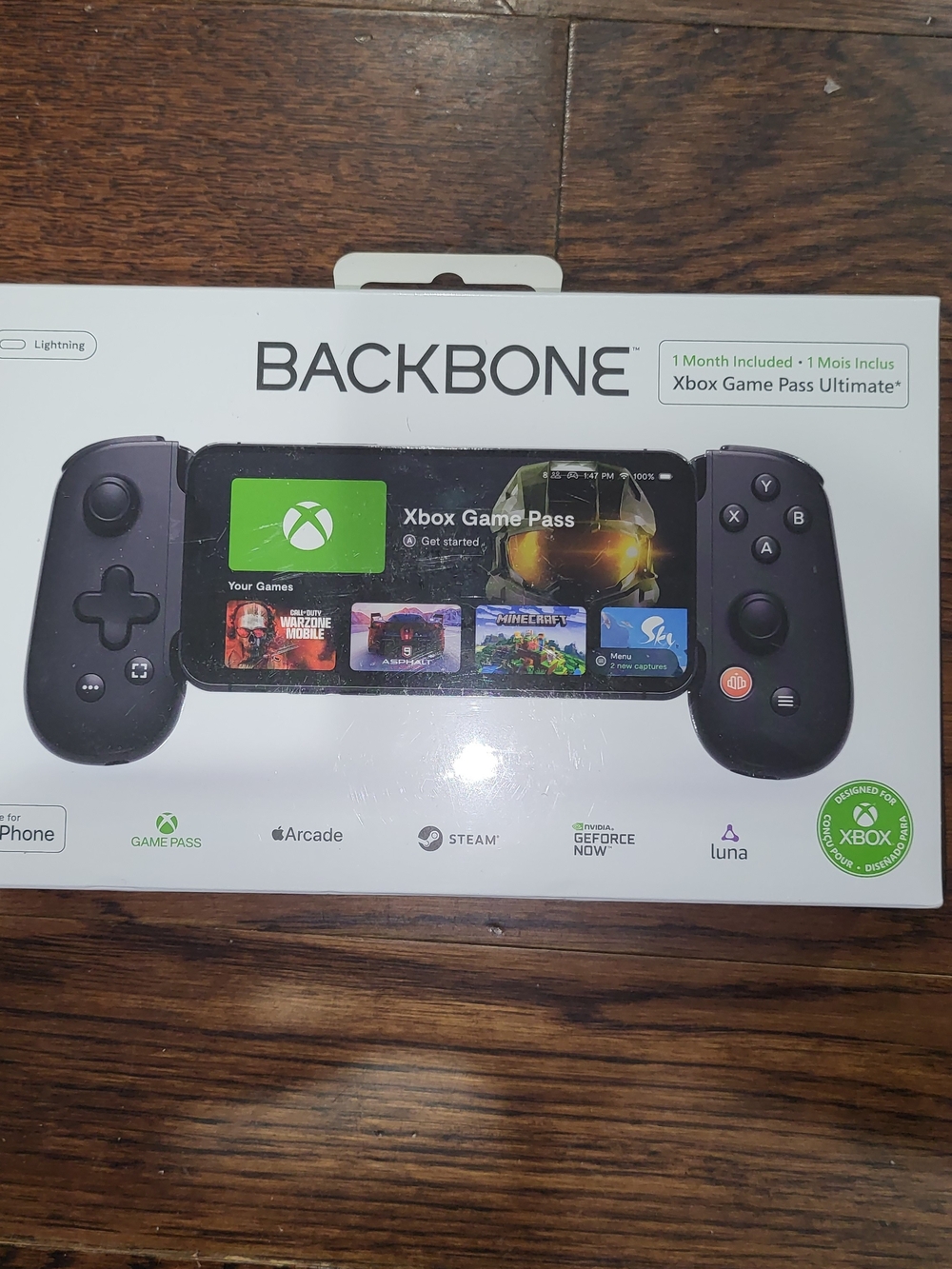 One Mobile Gaming Controller for iPhone - Black